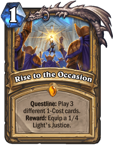 Rise to the Occasion