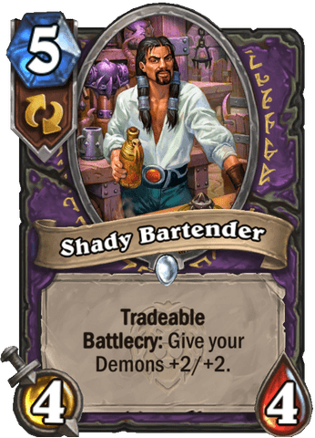 Shady Bartender