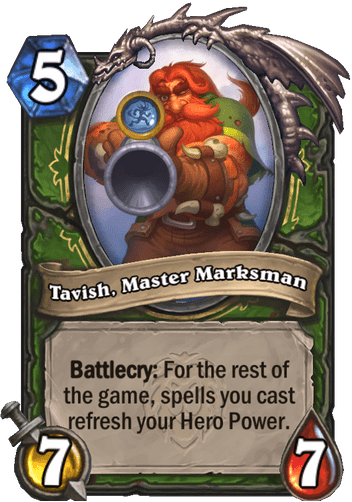 Tavish, Master Marksman
