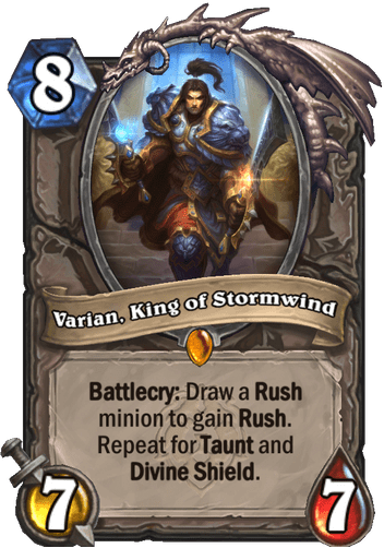 Varian, King of Stormwind