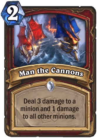 Man the Cannons