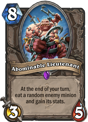 Abominable Lieutenant