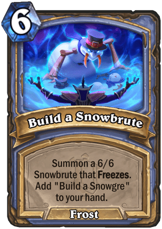 Build a Snowbrute
