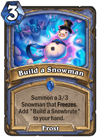 Build a Snowman