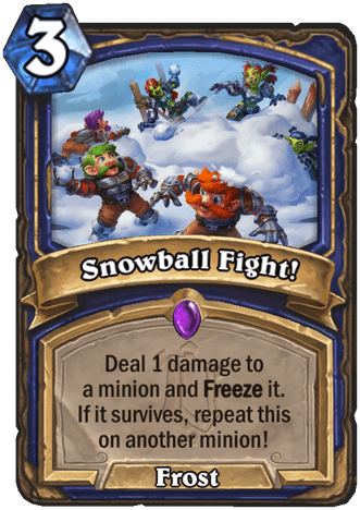 Snowball Fight!