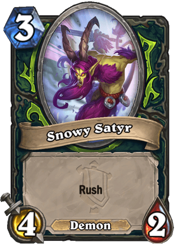 Snowy Satyr