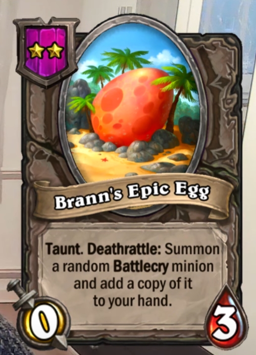 Brann's Epic Egg