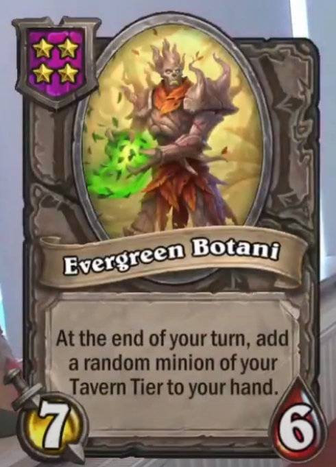 Evergreen Botani