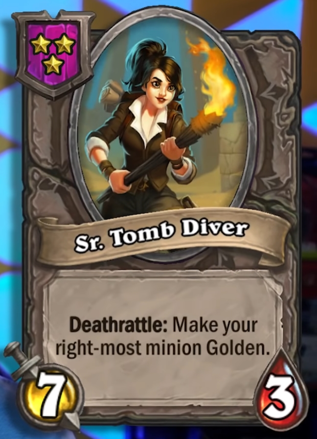 Sr. Tomb Diver