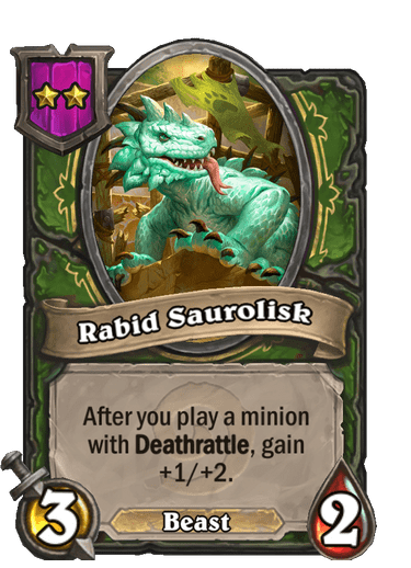 Rabid Saurolisk