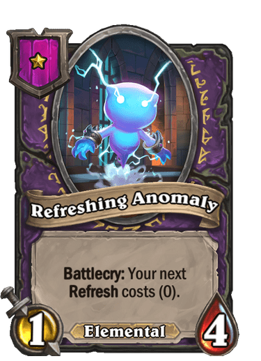 Refreshing Anomaly
