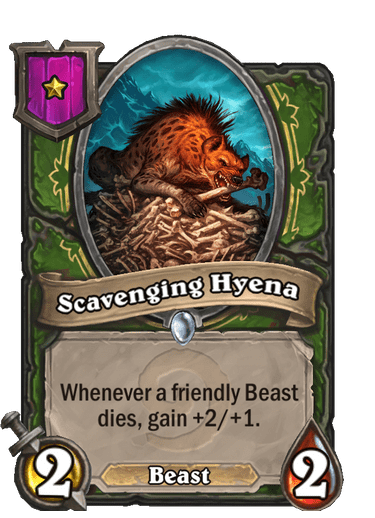 Scavenging Hyena