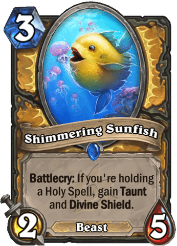 Shimmering Sunfish