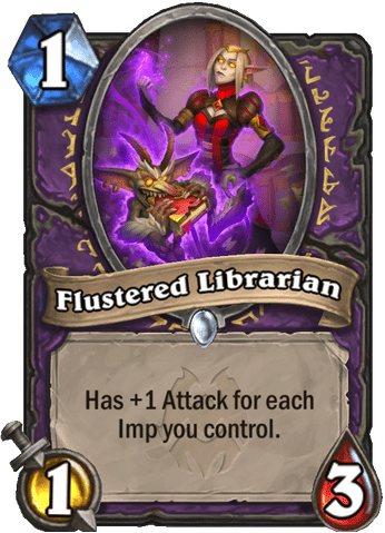 Flustered Librarian