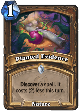Planted Evidence