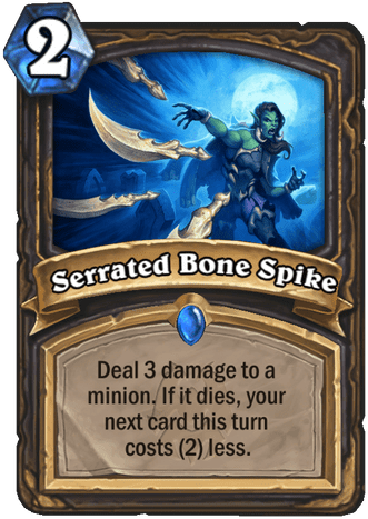 Serrated Bone Spike