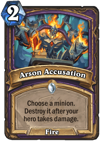 Arson Accusation