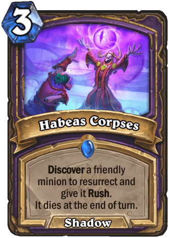 Habeas Corpses