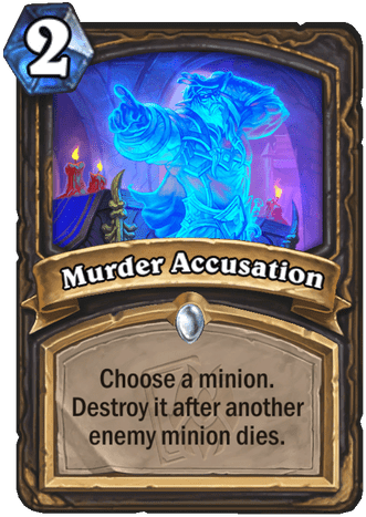 Murder Accusation