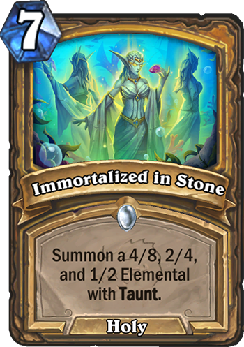 Immortalized in Stone