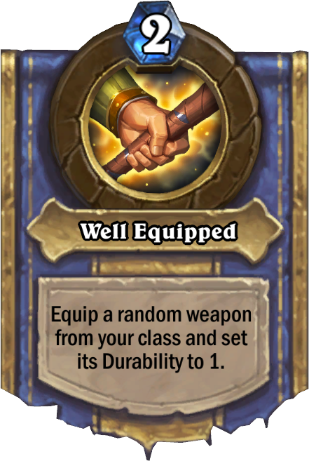 Well Equipped