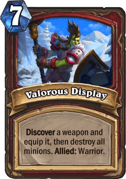 Valorous Display