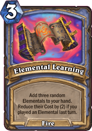 Elemental Learning