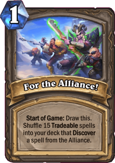 For the Alliance!