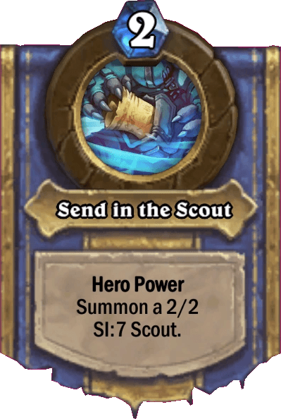 Send in the Scout