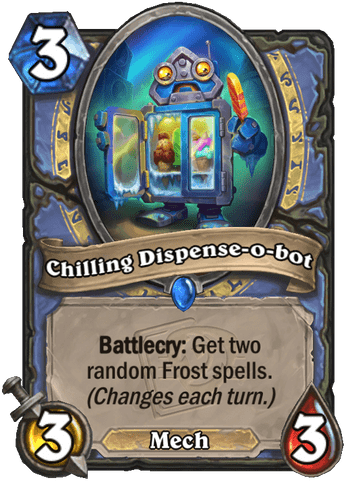 Chilling Dispense-o-bot