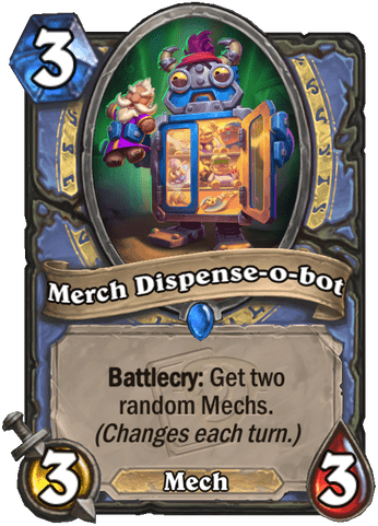 Merch Dispense-o-bot