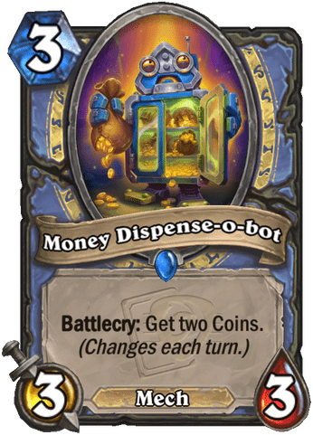 Money Dispense-o-bot