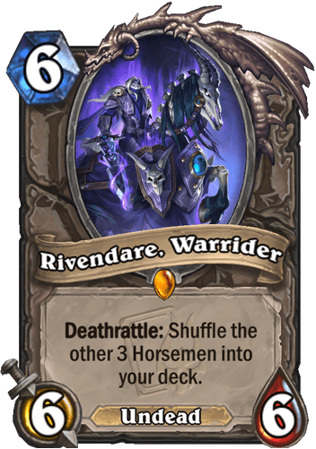 Rivendare, Warrider