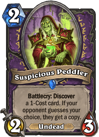 Suspicious Peddler
