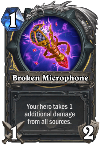 Broken Microphone