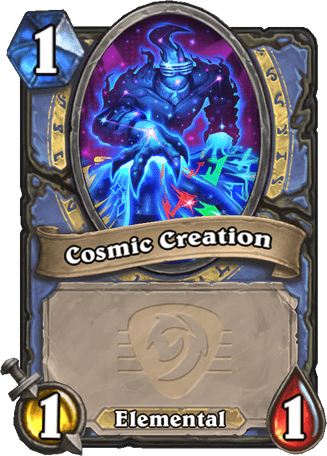 Cosmic Creation