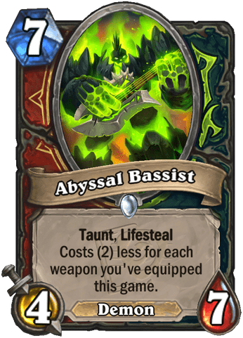 Abyssal Bassist
