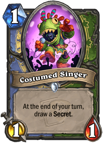 Costumed Singer