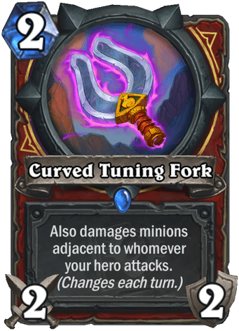 Curved Tuning Fork