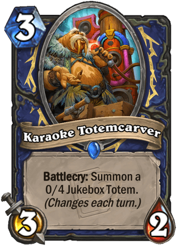 Karaoke Totemcarver