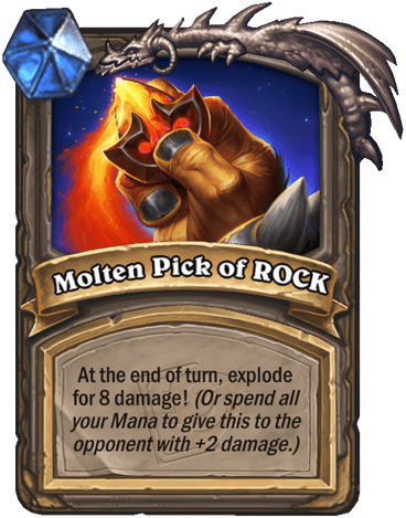 Molten Pick of ROCK