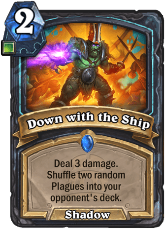 Down with the Ship