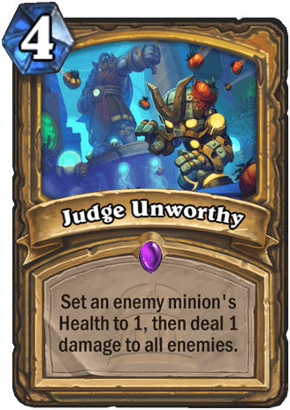Judge Unworthy