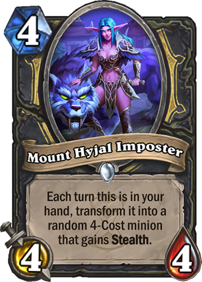 Mount Hyjal Imposter