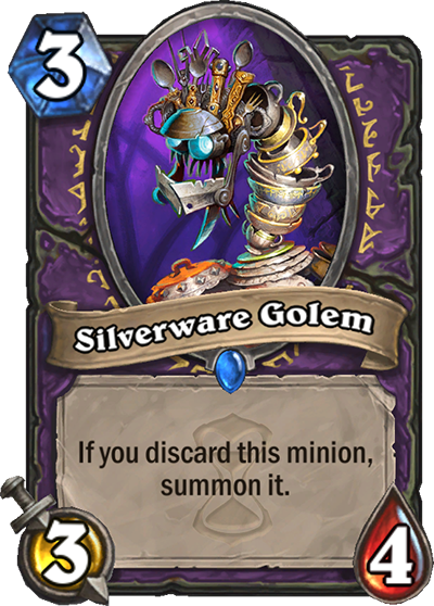 Silverware Golem