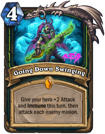 Going Down Swinging