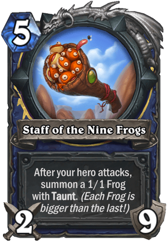Staff of the Nine Frogs