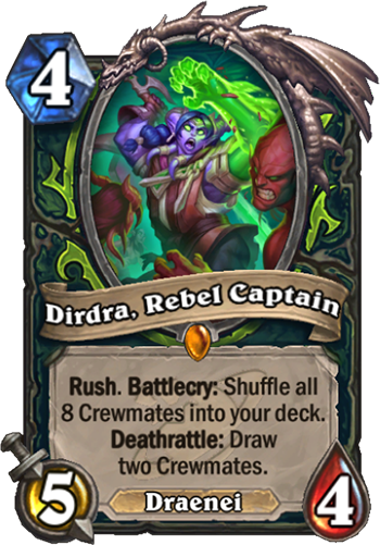 Dirdra, Rebel Captain