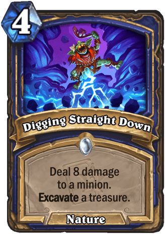 Digging Straight Down