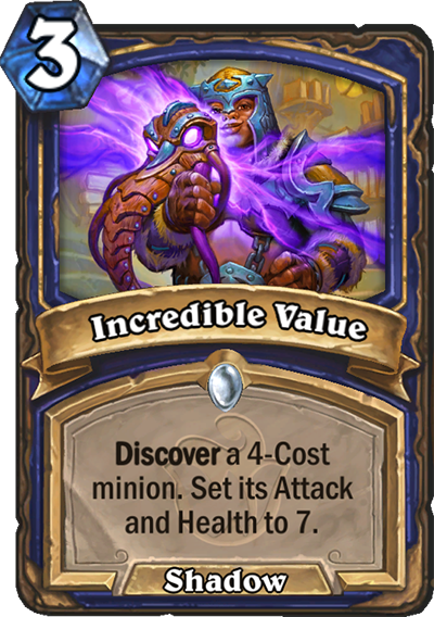Incredible Value